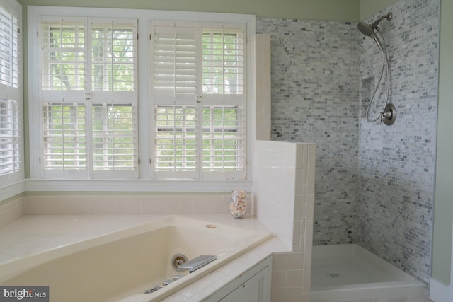 3259 Chrisland Dr, Annapolis, MD 21403 - full bath with tiled shower and plenty of natural light