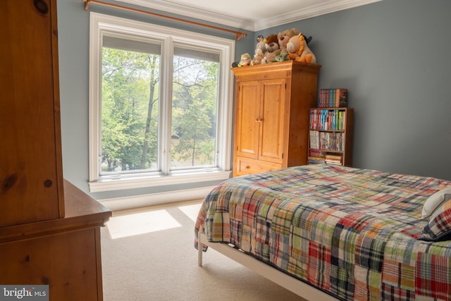 3259 Chrisland Dr, Annapolis, MD 21403 - bedroom with carpet flooring and crown molding