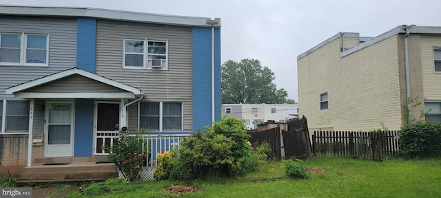 867 Wedgewood Dr, Lansdale, PA 19446 - view of side of home with cooling unit and a porch