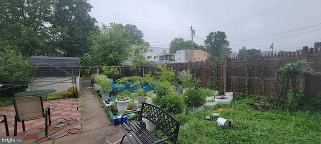 867 Wedgewood Dr, Lansdale, PA 19446 - fenced backyard with a garden and a patio