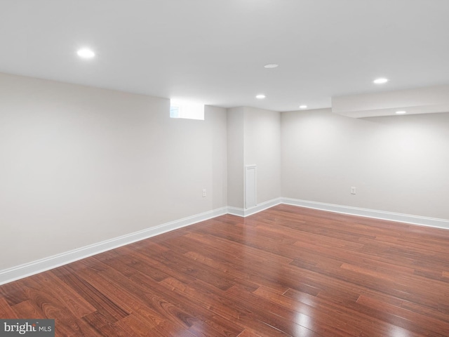 105 Bette Rd, Wilmington, DE 19803 - finished basement with wood finished floors and recessed lighting