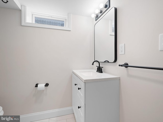 105 Bette Rd, Wilmington, DE 19803 - half bath featuring vanity and tile patterned flooring