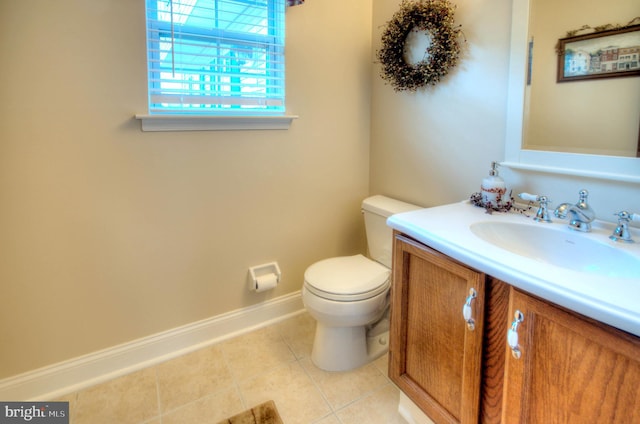 24 Brearly Dr, Sicklerville, NJ 08081 - half bath featuring tile patterned flooring and vanity
