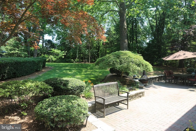 136 Lambs Rd, Sewell, NJ 08080 - view of property's community featuring a patio area and a yard