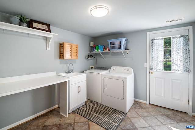1500 Honeysuckle Ln, Charlottesville, VA 22902 - laundry room with separate washer and dryer and cabinet space