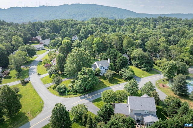 1500 Honeysuckle Ln, Charlottesville, VA 22902 - aerial view of a heavily wooded area