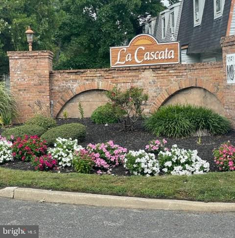 406 La Cascata Tnhs, Clementon, NJ 08021 - view of community sign