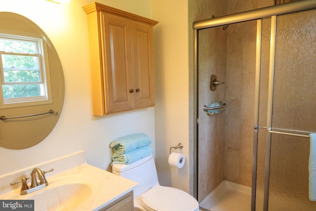 2050 Creek Way, Lansdale, PA 19446 - bathroom with vanity and a shower stall