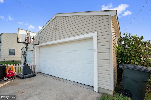 8255 Longpoint Rd, Baltimore, MD 21222 - view of garage