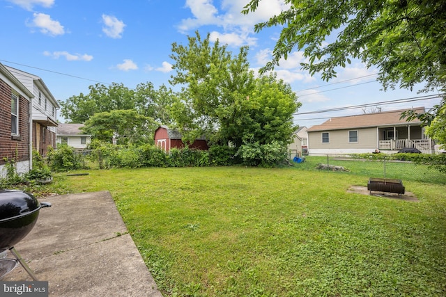 2301 Airacobra St, Levittown, PA 19057 - fenced backyard with a shed