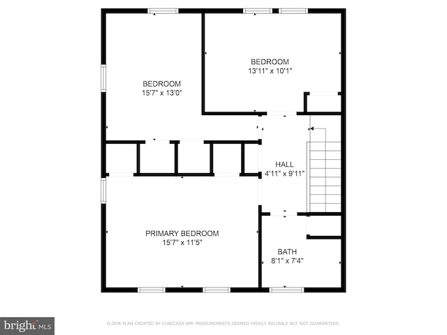 1931 Edgewood Rd, Towson, MD 21286 - view of floor plan / room layout