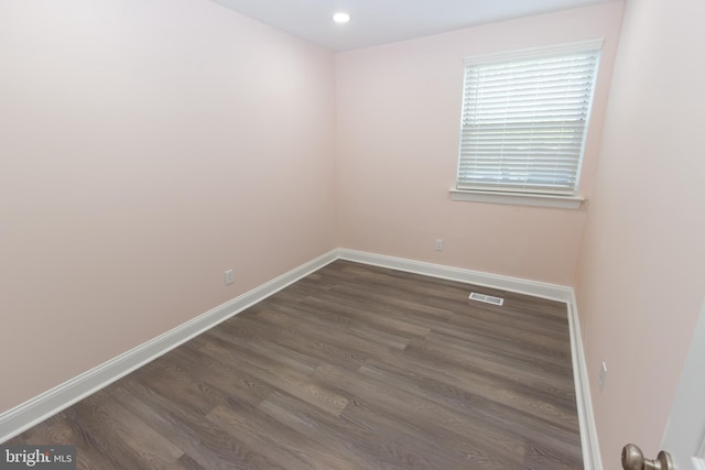 10040 Jeanes St, Philadelphia, PA 19116 - spare room with dark wood-style flooring and recessed lighting