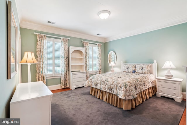 9858 Palace Green Way, Vienna, VA 22181 - bedroom with crown molding and baseboards