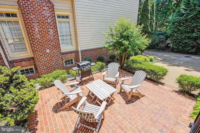 9858 Palace Green Way, Vienna, VA 22181 - view of patio featuring area for grilling