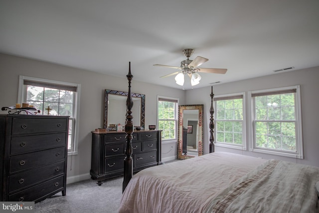 26294 Evesboro Ln, Eden, MD 21822 - bedroom featuring carpet flooring and ceiling fan