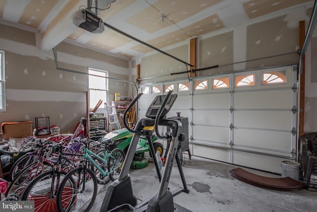 26294 Evesboro Ln, Eden, MD 21822 - garage featuring a garage door opener