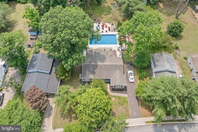 94 E Oak Ave, Lawnside, NJ 08045 - aerial view of a pool area