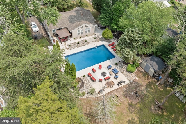 94 E Oak Ave, Lawnside, NJ 08045 - view of subject property with a pool