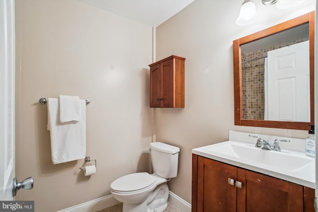 3010 Phyllmar Pl, Oakton, VA 22124 - bathroom featuring vanity and toilet