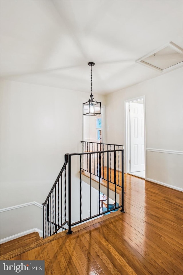 3010 Phyllmar Pl, Oakton, VA 22124 - stairs featuring wood finished floors and baseboards