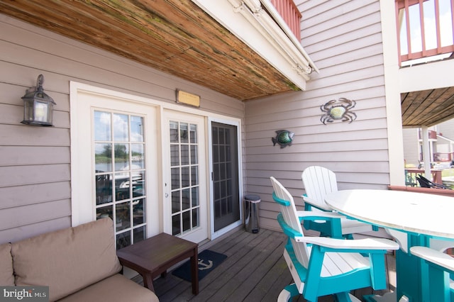 101 Main St Unit 115, Secretary, MD 21664 - view of wooden deck