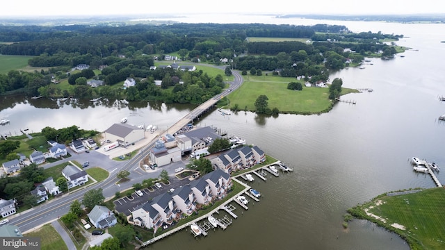 101 Main St Unit 115, Secretary, MD 21664 - aerial view of property's location with a large body of water