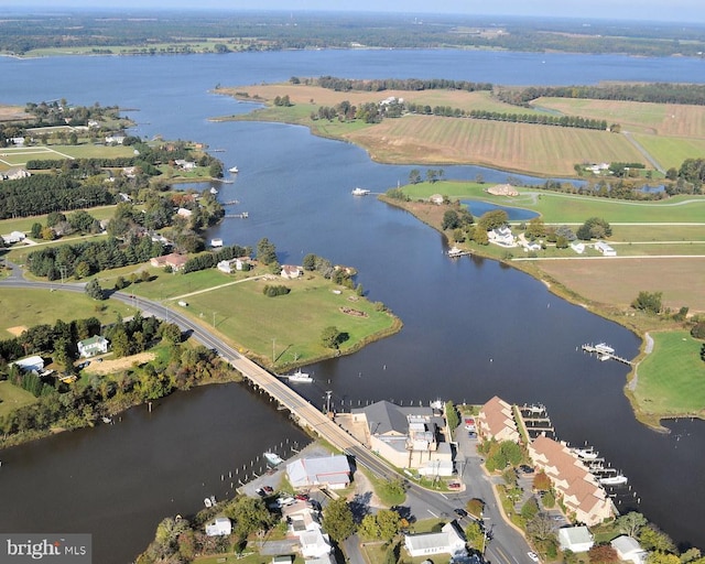 101 Main St Unit 115, Secretary, MD 21664 - aerial view of property's location featuring a large body of water