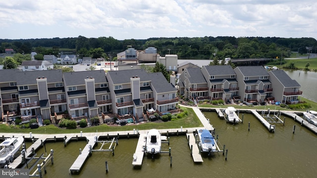 101 Main St Unit 115, Secretary, MD 21664 - bird's eye view of a nearby body of water