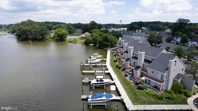 101 Main St Unit 115, Secretary, MD 21664 - drone / aerial view of a nearby body of water