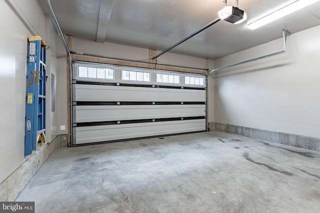 7282 Nittany Ln, Alexandria, VA 22306 - garage featuring a garage door opener