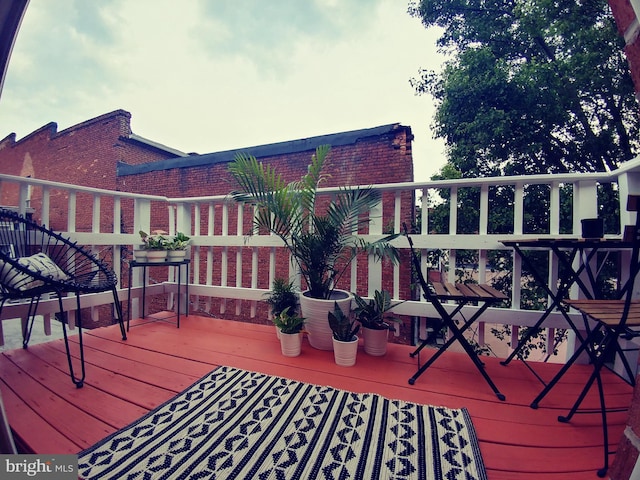 3 W 24th St W, Baltimore, MD 21218 - view of deck