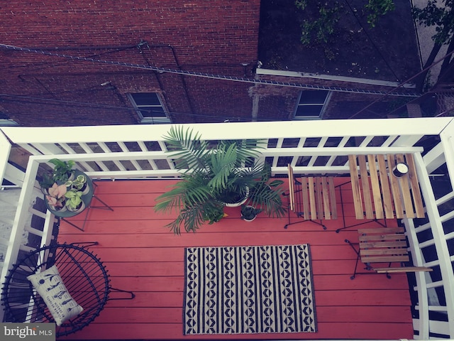 3 W 24th St W, Baltimore, MD 21218 - view of deck