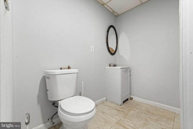 1327 W Chew St, Allentown, PA 18104 - half bath featuring vanity and tile patterned flooring