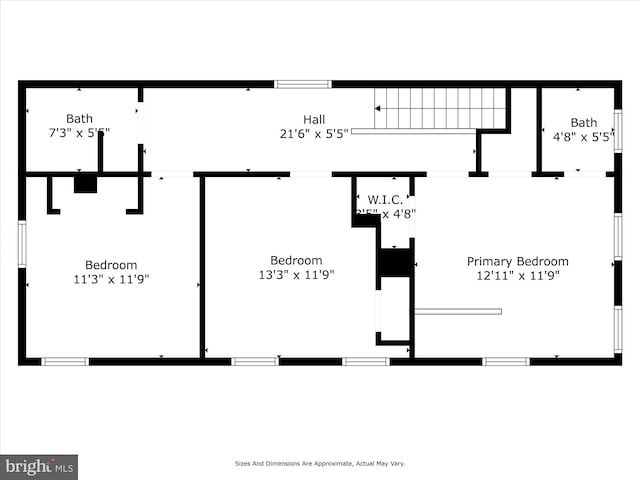 411 E Bellefonte Ave, Alexandria, VA 22301 - view of floor plan / room layout