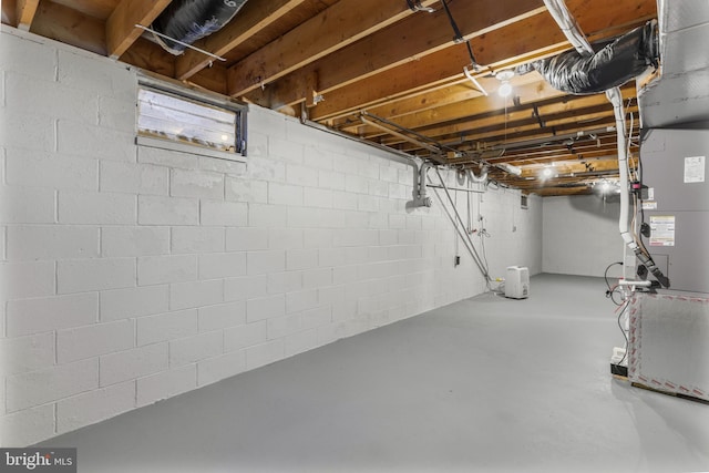 708 S Broad St, Mechanicsburg, PA 17055 - unfinished basement featuring heating unit