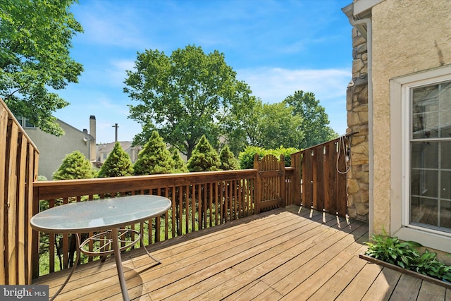 1305 Halifax Ct Unit 1305, West Chester, PA 19382 - view of wooden deck
