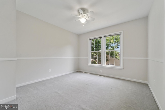 1305 Halifax Ct Unit 1305, West Chester, PA 19382 - carpeted empty room with a ceiling fan and baseboards