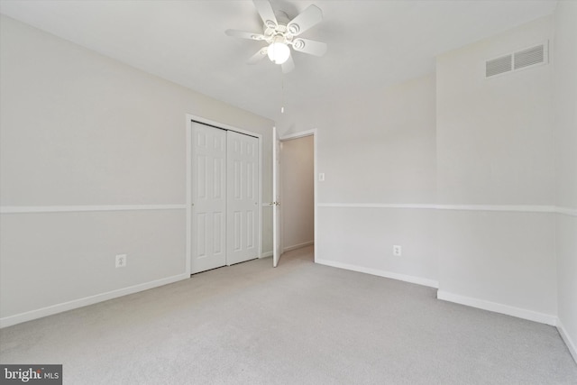 1305 Halifax Ct Unit 1305, West Chester, PA 19382 - unfurnished bedroom featuring carpet, a closet, and a ceiling fan