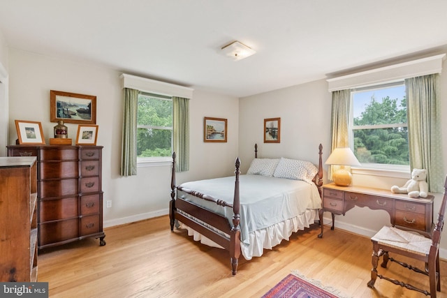 3917 Fessenden St NW, Washington, DC 20016 - bedroom with light wood-style flooring