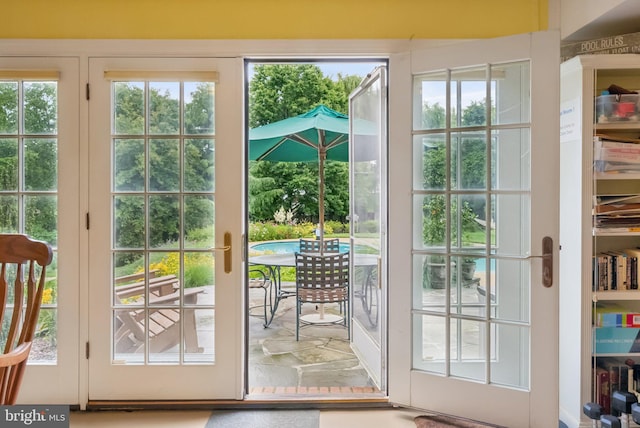 3917 Fessenden St NW, Washington, DC 20016 - entryway featuring french doors
