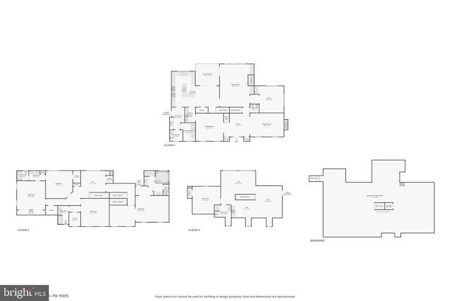 10 Callery Way, Malvern, PA 19355 - view of floor plan / room layout