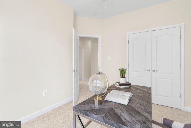 4509 Rhett Ln, Fairfax, VA 22030 - office featuring carpet and baseboards