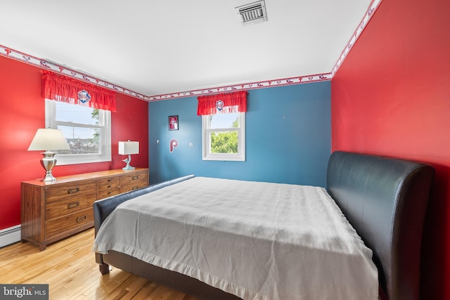 532 Wicker Ave, Bensalem, PA 19020 - bedroom featuring wood finished floors and multiple windows