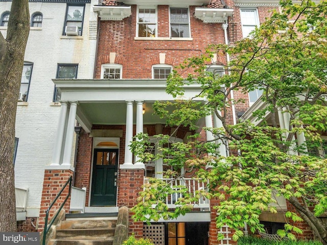 2637 Garfield St NW, Washington, DC 20008 - view of front of house with brick siding and covered porch