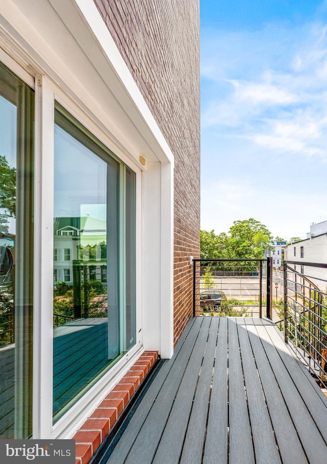 1922 1st St NW Unit B, Washington, DC 20001 - view of wooden terrace