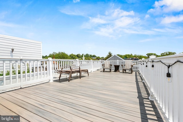 1922 1st St NW Unit B, Washington, DC 20001 - view of wooden terrace