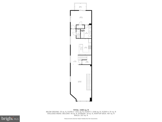 1922 1st St NW Unit B, Washington, DC 20001 - view of home floor plan