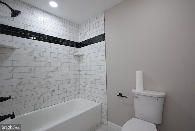 2 Schooner Landing Rd, Millville, NJ 08332 - bathroom with tub / shower combination and recessed lighting