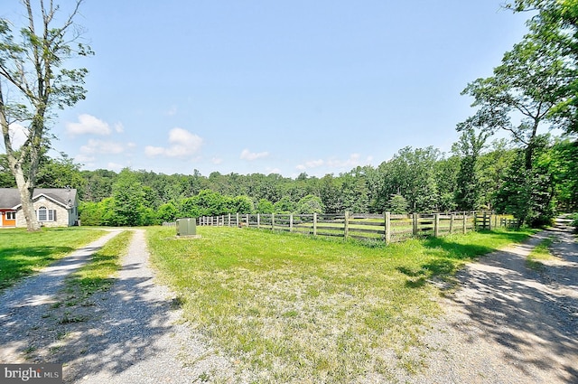 121 Sweetbriar Ln, Winchester, VA 22603 - view of dirt / gravel road with a forest view