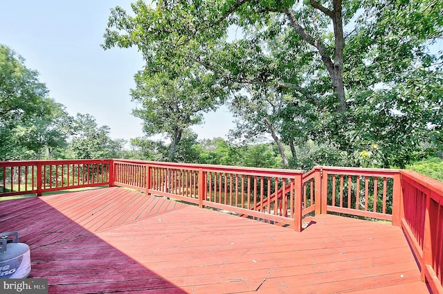 121 Sweetbriar Ln, Winchester, VA 22603 - view of deck